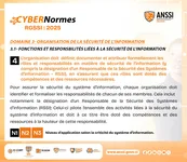 CYBERNormes RGSSI 2025 | Organisation de la sécurité de l'information.