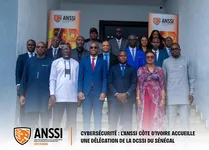CYBERSECURITE: L'ANSSI CÔTE D'IVOIRE ACCUEILLE UNE DELEGATION DE LA DCSSI DU SENEGAL.